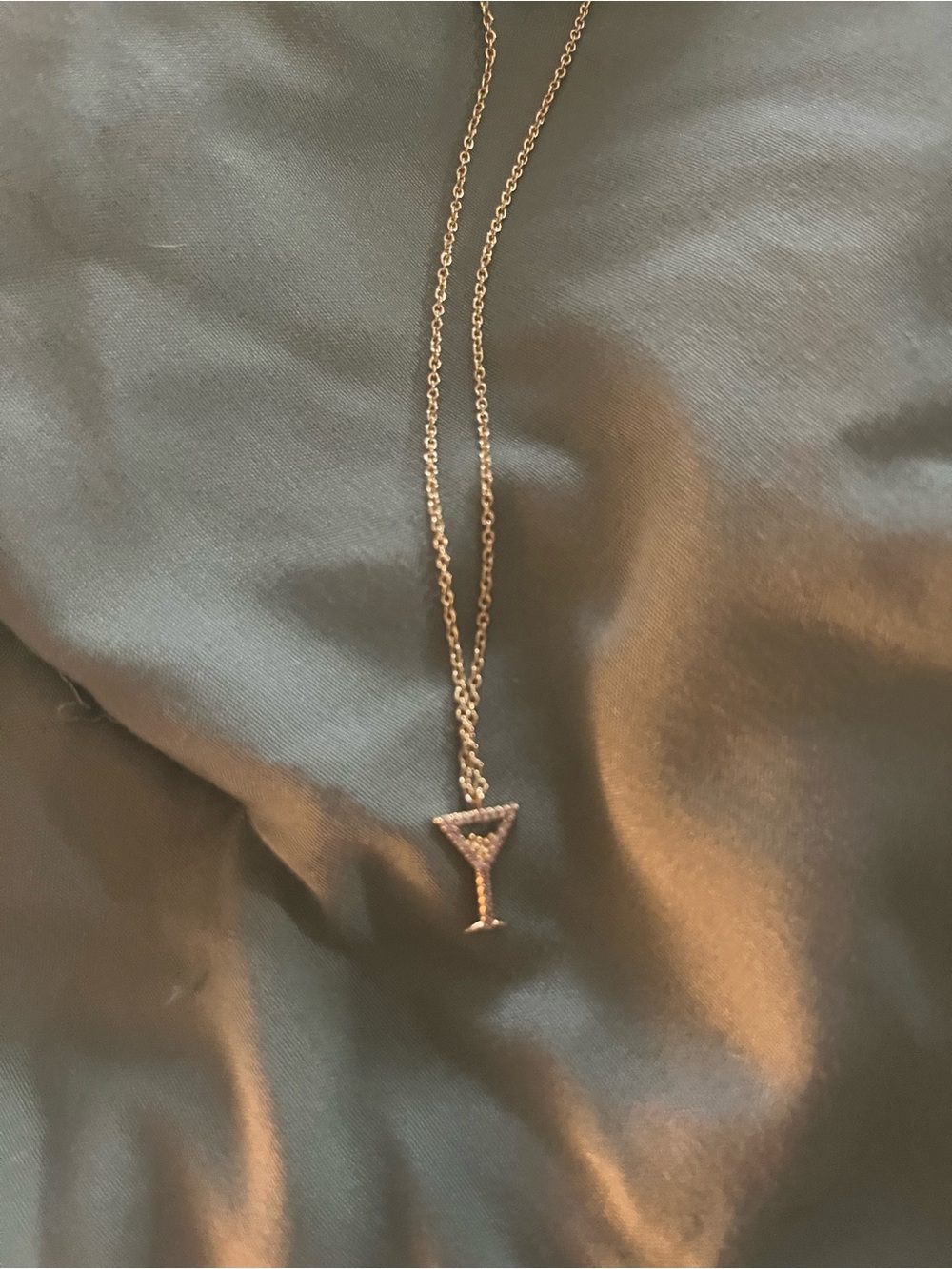 Uncommon James martini necklace